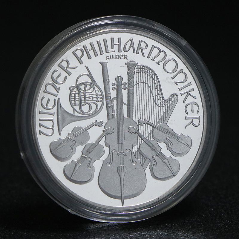Austria Vienna Philharmonic Orchestra 2024 Commemorative Gold & Silver Coin Medal