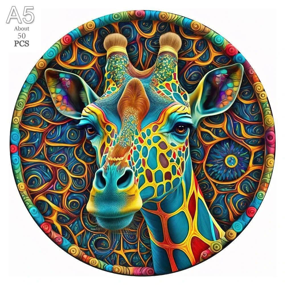 150pcs Big Size Animals Wooden Puzzle for Adults Fingers Toys Wood Jigsaw Kids Gifts Educational Family Games Home Decoration