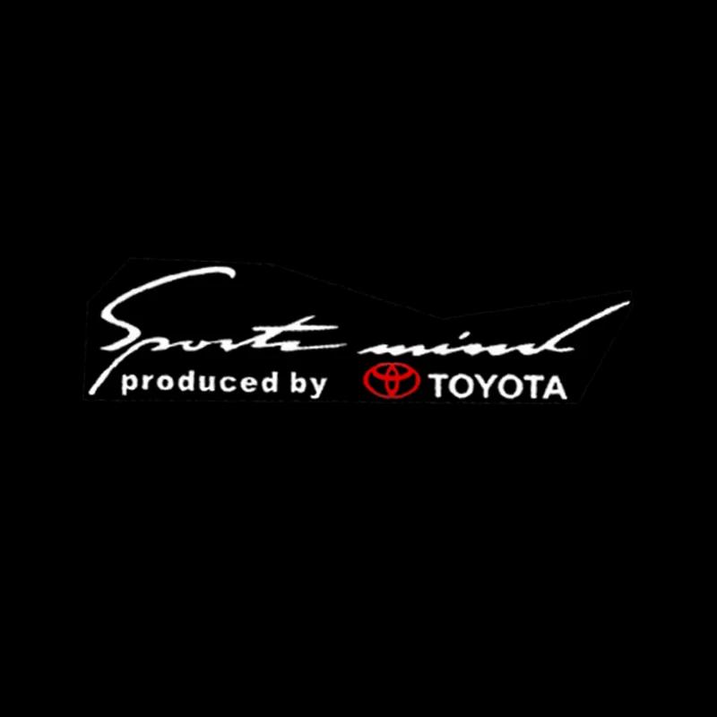 

1Pcs Sport Design Car Front Head Light Eyebrow 3D Sticker Emblem For Toyota TRD Camry RAV4 Land Corolla Levin Yaris Aygo Hilux