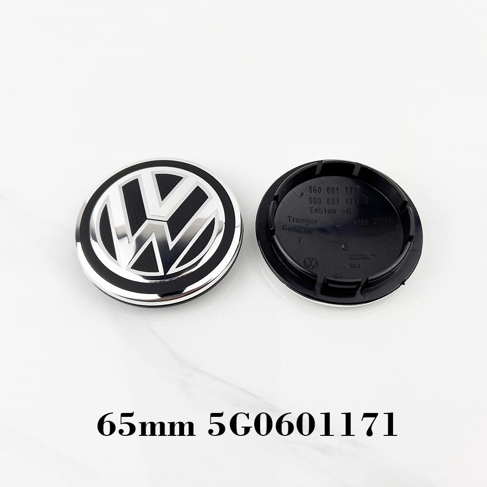 VW Car Styling 4Pcs 56/65/70mm Wheel Center Hub Caps Cover For Volkswagen Vw Tiguan Jetta Mk6 Scirocco Polo Touran Golf Rline GTI