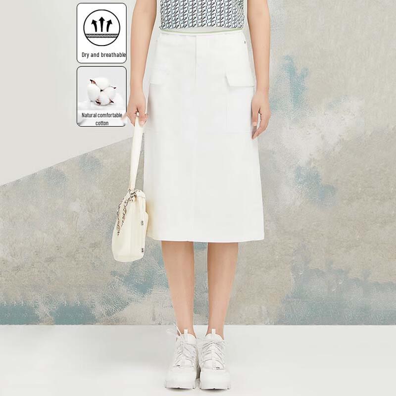 JESSIE Versatile Denim Skirt L