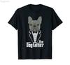 100 Cotton The Godfather French Bulldog Dog Lover Gift Vintage 80s TShirt Graphic Harajuku Fashion Tee T Shirt XS5XL