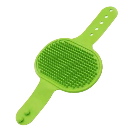 

Kitten Scratching Post Easy Grip Anti-slip Portable Pet Cat Scratching Post Combing Grooming Deep Hair Removal Pet Hair Brush зелёный