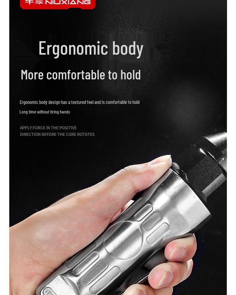 Industrial Grade High Torque Two-Way Pneumatic Ratchet Wrench - Compact Air Impact Tool for Auto Repair