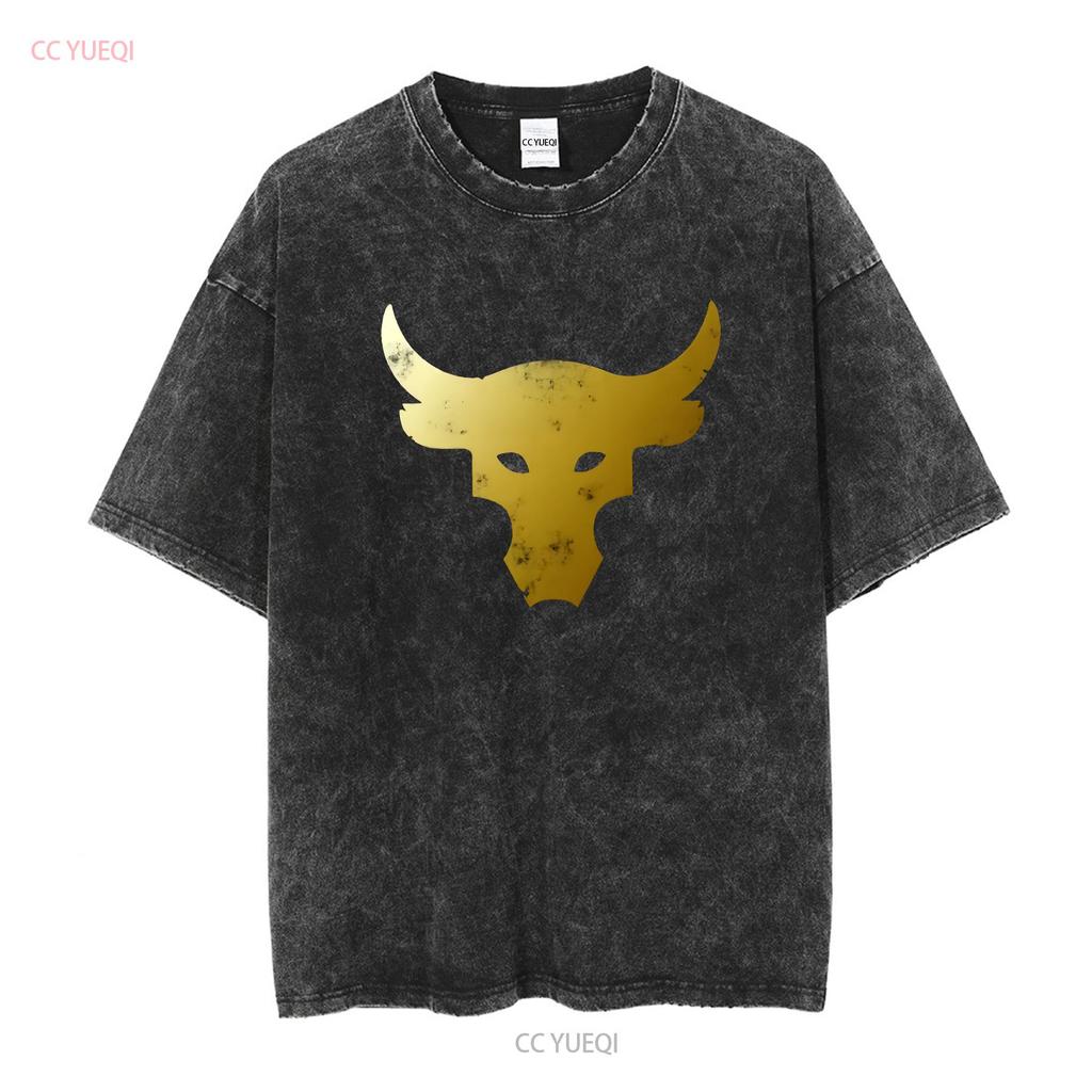 Nowy Męski Projekt Rock Brahma Top Byk Logo Koszulka Głowa vintage Prana Góra Do Codziennego Noszenia streetwear Unisex