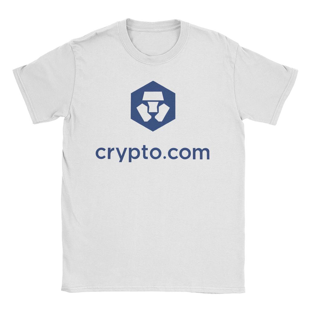 Coin cryptocurrency Logo T-Shirt Men Women  Vintage Cotton Tees O Neck Short Sleeve T Shirt Party Clothing
