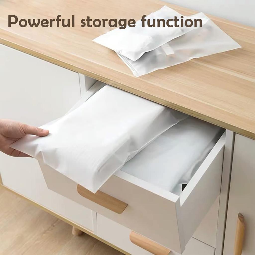 20pcs Travel Storage Bags, Trip Bags, Zipper Clear Storage Plastic Bags Multifunction Luggage Organizer Bag Pouch Space Storage For Clothes