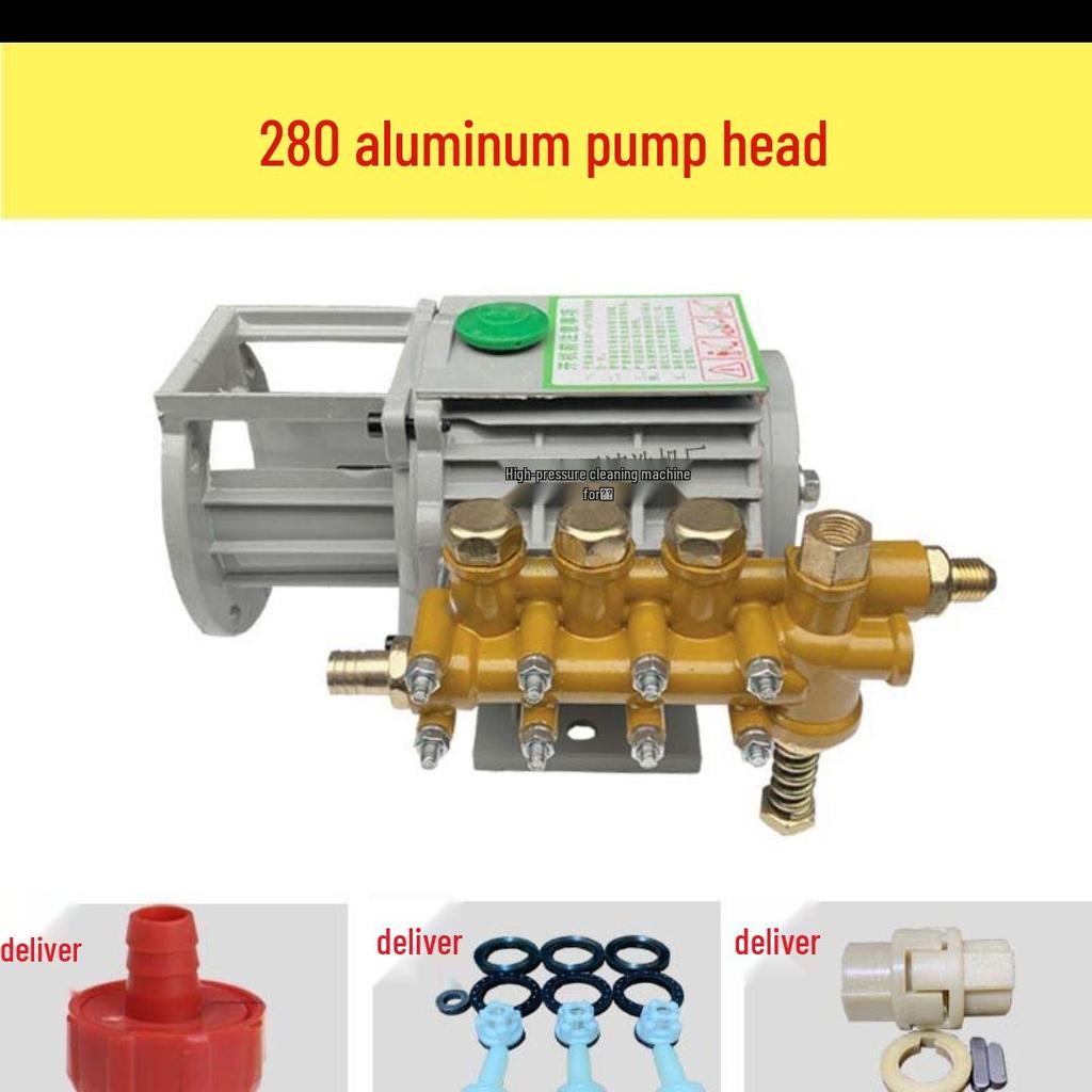 Black Cat Universal High-Pressure Washer Pump Head for Car Wash