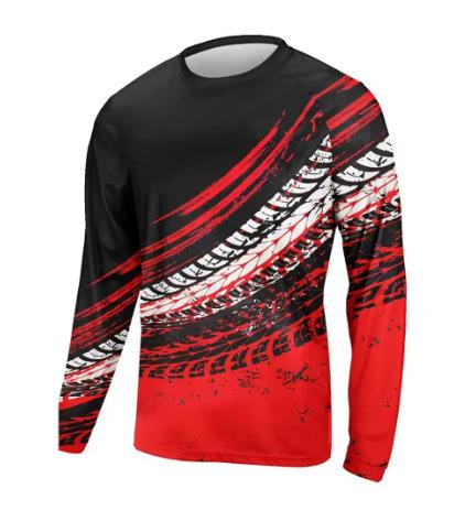 Fashion Men's Long Sleeve T-Shirt Outdoor Men's Running Top Fitness Top Quick-Drying Men's Clothing