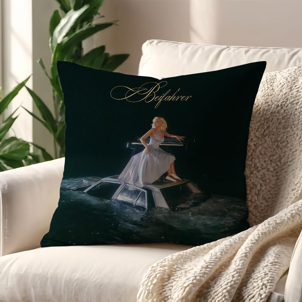 

Singer A-Ayliva Tour 2024 Music cushion cover Pillow Cover Decoration Room Home Sofa living Office Car Nordic Simplicity 12x12Inch