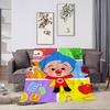 P-Plim Cute Blanket Comfortable Skin Friendly Soft Sofa Living Room Bed Bedroom Blanket Suitable for Travel and Gifts