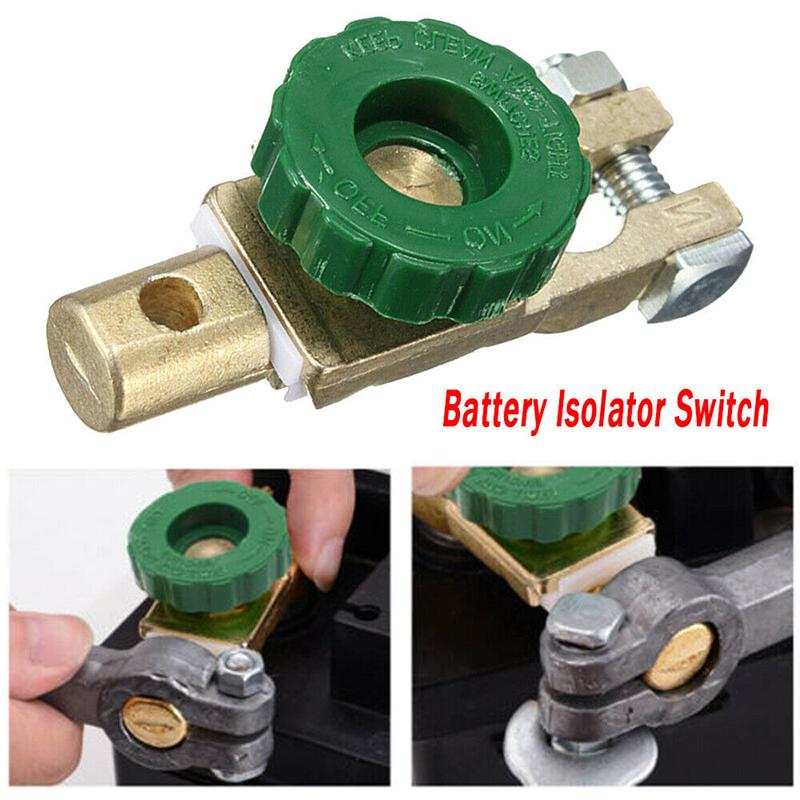 Car- Battery Isolator Terminal Quick Cut-Off Disconnect Master Shut Kill Switch