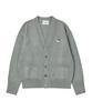 Beyond Closet Ilp Cashmere Classic Logo Cardigan Gray
