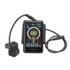 Electric Bike LCD Display Colorful Universal Waterproof Interface Conversion Meter for Cycling 24V 36V 48V 52V
