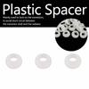 100pcs Transistor Washer Insulated PlasticSpacer  Bushing Washers (TW6)