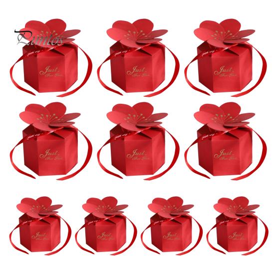 

1 комплект изысканный 3D визуальный эффект долговечная свадебная коробка конфет шоколадные конфеты контейнер для десерта коробка для хранения свадебных принадлежностей красный