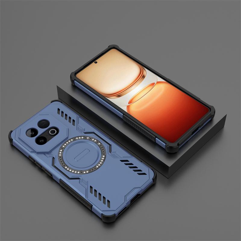 Case For Vivo iQOO Z10 Turbo Plus Magnetic Adsorption Wireless Charge Cover iQOO Z10Turbo Case For Vivo iQOO Z10 Turbo Plus Case