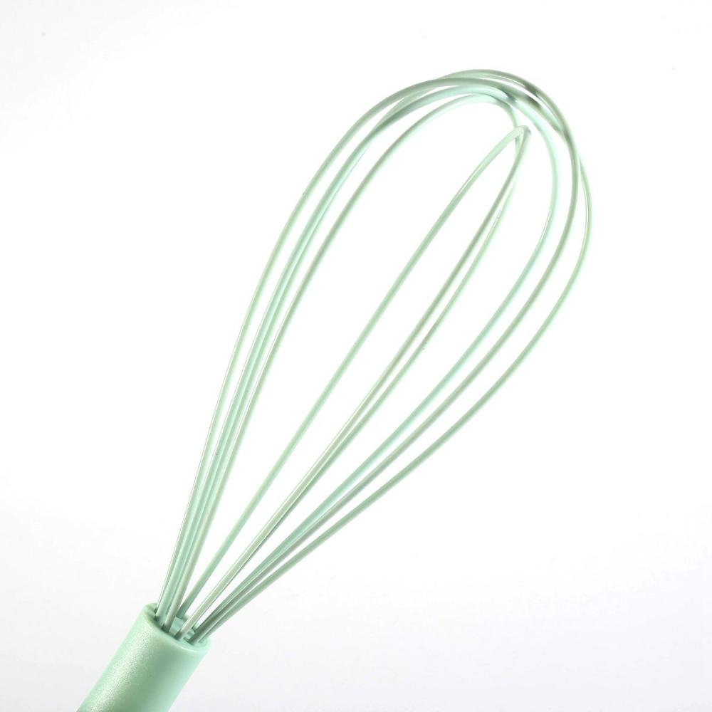 Cream Kitchen Baking Silicone Cooking Milk Frother Egg Beater Whisk Blender Mixer