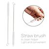 Long Straw Brush Cleaner Tools Drinking Straw Brushes Bendable Cleaning Helper  for Multiple Size Straws