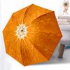 1 PC Automatic Folding Umbrella -Some fruitsPattern,Portable & Foldable Design with 8 Ribs,Christmas Birthday Gifts