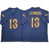 Mens Rugby Jersey Custom Embroidered Team Uniform Leonard Love 4 13 College Style Training Shirt Cotton Blend