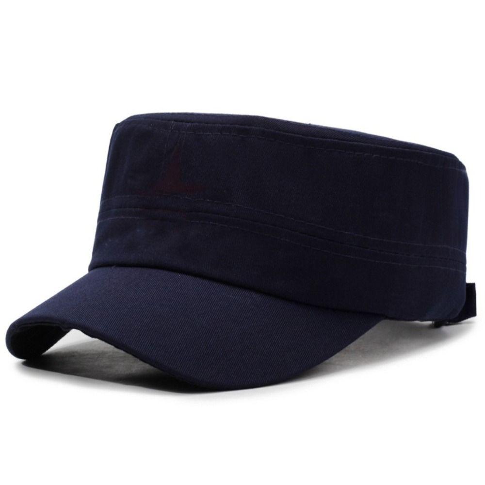 Solid Color Baseball Cap Simple Casual Hat Fashion Duck Tongue Hat