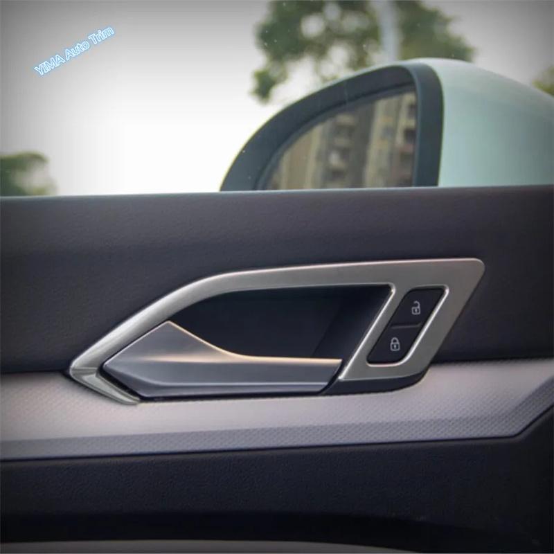 For VW Volkswagen Golf 8 MK8 - Water Cup Holder / Door Handle Bowl / AC Outlet / Window Lift Cover Trim Accessories