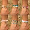 Accessories Sea Fan Shell Rice Beads Turquoise Anklet Female Beach Starfish Beaded Anklet