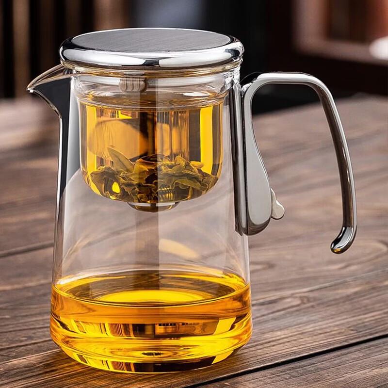 YIHUTEA Magnetic Glass Infuser Teapot