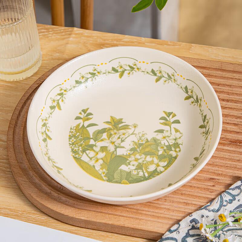 Lily of the Valley Stone Pattern Dinner Plate (Set of 2)