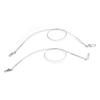 24pcs Stainless Steel Fishing Leaders, Durable & Tangle-Free, High-Strength Fish Wire Gear with Swivels & Snaps