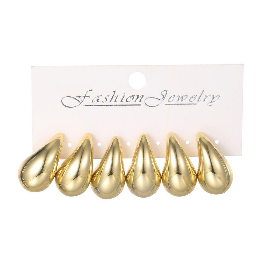 Pearl Stud Earring Set