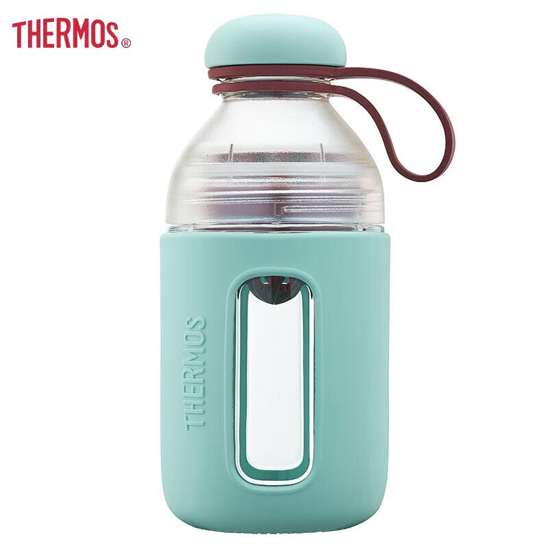 THERMOS Portable Plastic Smoothie & Sports Water Bottle 430ml