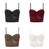 Small Camisole For Women For Summer Outdoor Wear, Beautiful Back Bra, Integrated Underwear With Chest Pads, And A Fishbone Top For Bottoming