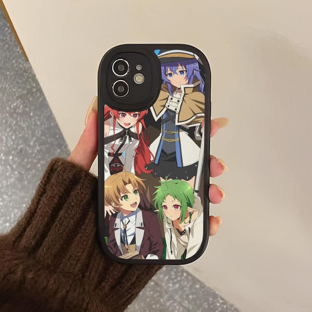 

Чехол для телефона в стиле аниме Jobless Reincarnation из твердой кожи для iPhone 14 13 12 Mini 11 14 Pro Max Xs X Xr 7 8 Plus 6 6s iphone 13pro