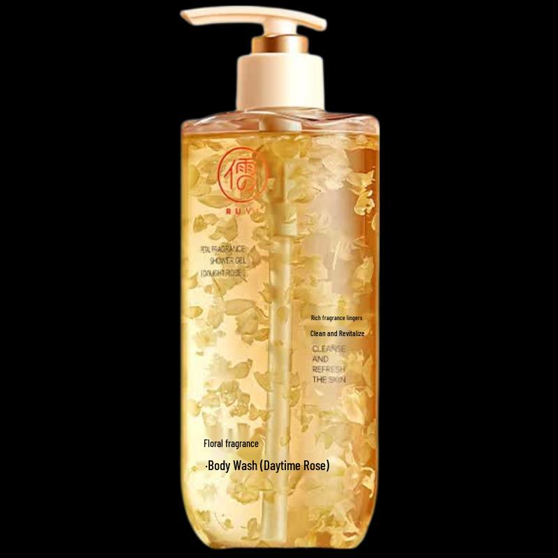 RUYI Rose Petal Fragrance Shower Gel