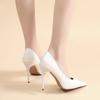 Fashion Sexy High Heels Classic Ladies Pumps Autumn Soft Leather Dress Heel Shoes for Women Banquet Wedding High Heels