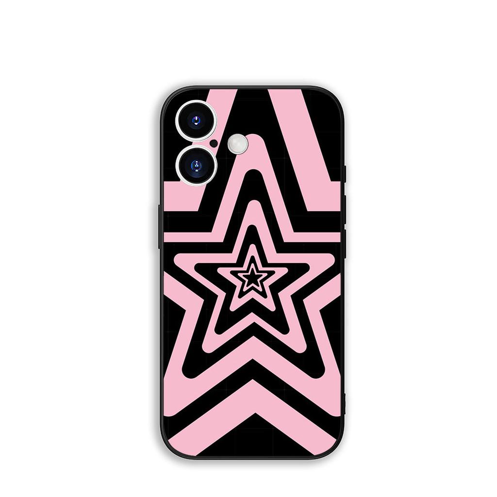 Phone Cover Star Dark Red Heart Love Casing for Xiaomi Poco F7 F6 F8 Ultra F5 X7 X6 X5 X3 NFC M7 M6 Pro C85 C75 C65 C71 C61 Case