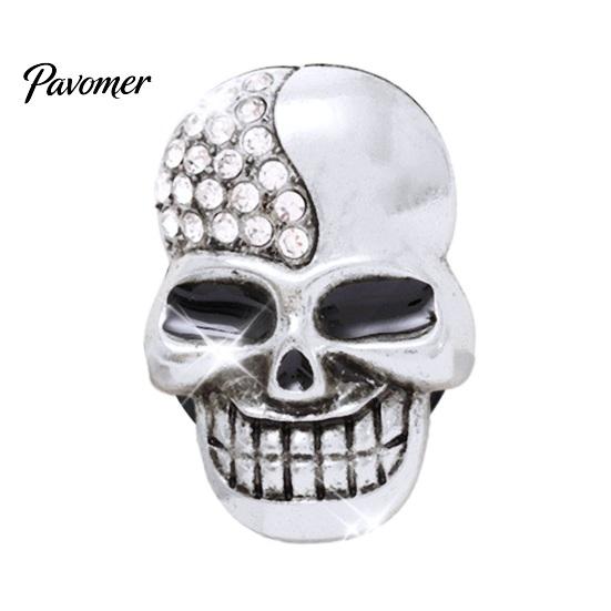 Auto Fragrance Tablets Halloween Car Vent Clip Air Fresheners Clip, Half Faux Diamond Skeleton Decorative Diffuser, Scent Aromatherapy for AC Outlet,