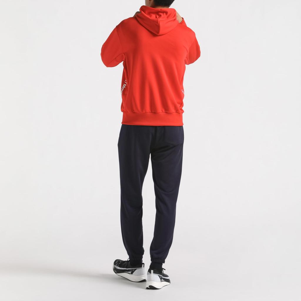 Sweatshirt Descente Light Smooth Sweatshirt Full Zip Hoodie Stretch Training Running ST4FSW41M 3L [Move Sports] RD00(ST4FSW41M)