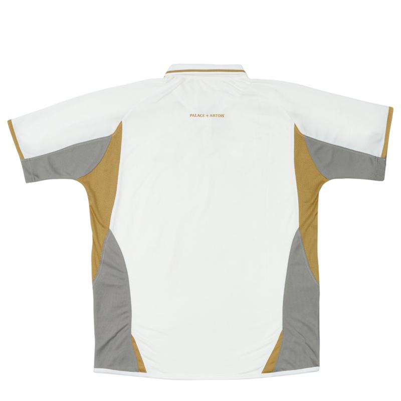 Palace X Stella Artois Tech Polo Weiße Unisex-Oberteile P26STES002