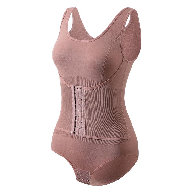 Tvarovací body se zapínáním na knoflíky pro ženy: Jednodílné plavky/body tvarující postavu a zvedající hýždě s stahováním v pase, Korzet pro plnoštíhlé