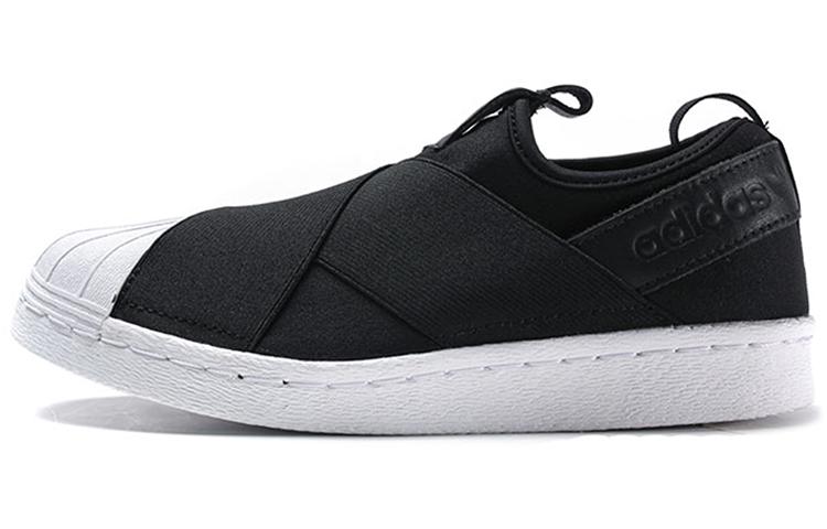 Adidas Superstar Slip On Core Black Cloud White Women s S81337 38.5