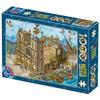 1000-piece Jigsaw Puzzle by D-Toys, 61218-CC15, Cartoon Collection: Notre Dame, 47 X 68 Cm