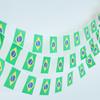 10m Brazilian Country Flag String Bunting Banner Garland Outdoor Garden Decor Pack of 30Pcs