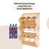 3-Layer Spray Can Holder Large Capacity Paint Bottle Organizer Spray Paint Storage 9-Can Paint Can Holder Spray Wall Shelf