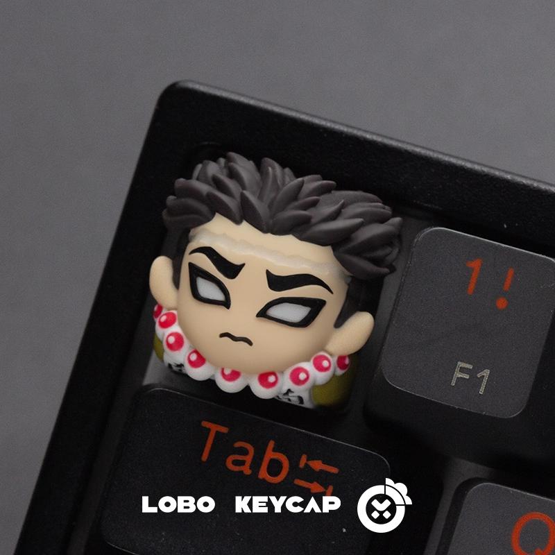 Anime Demon Slayer Kamado Nezuko Kamado Tanjiro Character Series Personalized Keyboard Keycap Esc Periphery Collectble Fun Gifts