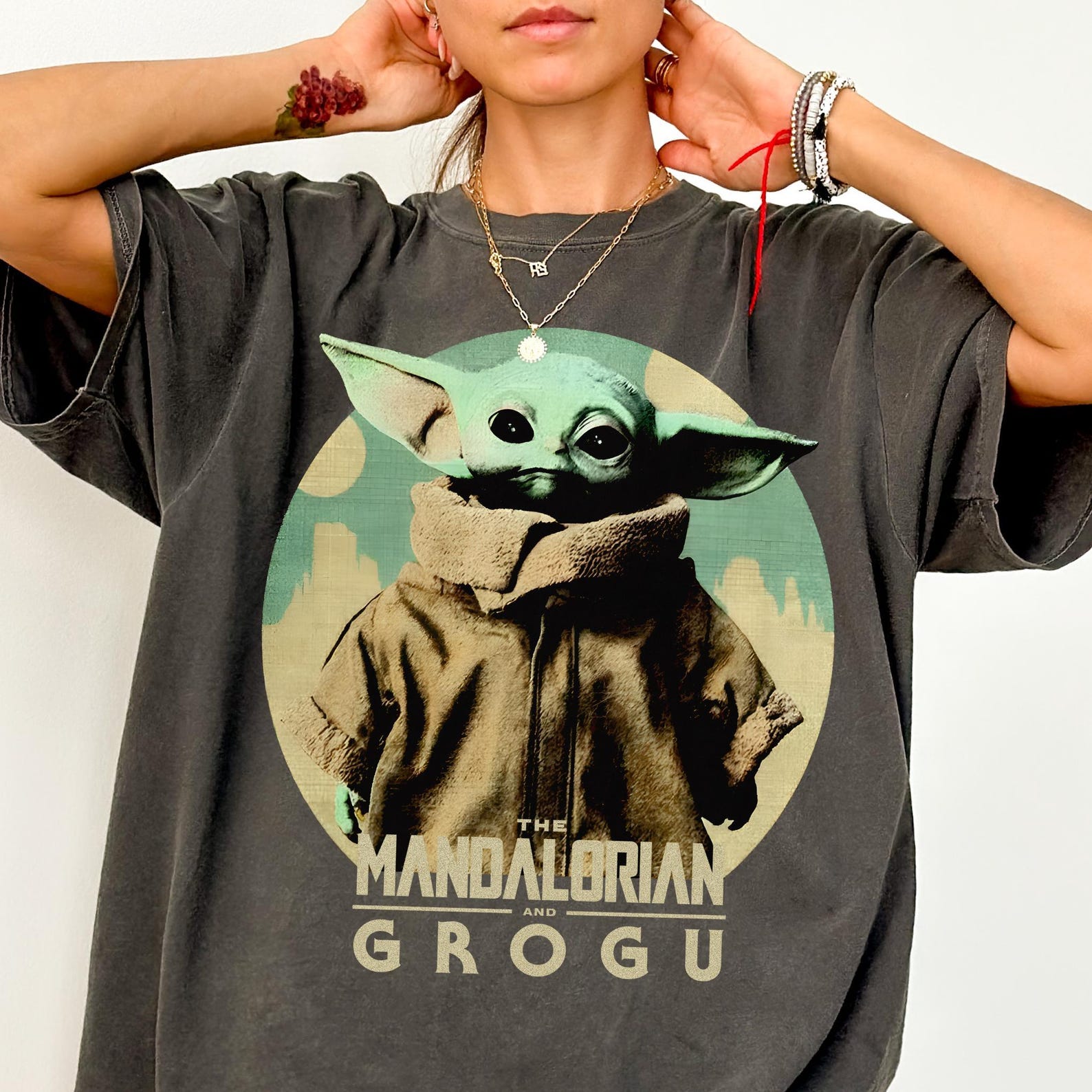 Vintage Grogu Shirt - Mandalorian Tee,Star Wars Tshirt,Grogu Sweatshirt S