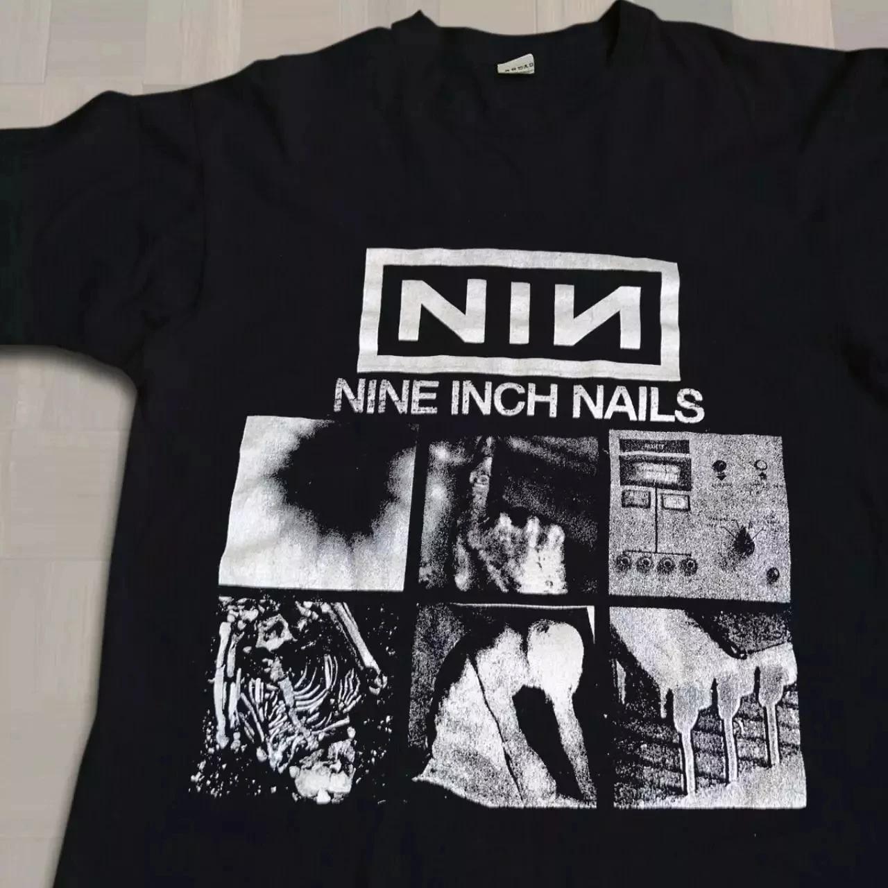 

Summer New Nine Inch Nails Shirt NIN Men Women T Shirt 100% Cotton T-shirts Street Men s T-Shirt Casual Crew Neck Unseix Top 4XL