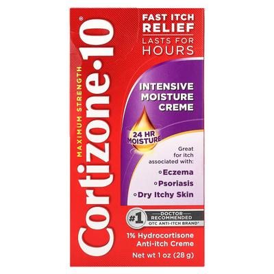 Cortizone 10, Maximale Stärke, Intensive Feuchtigkeitscreme, 1 oz (28 g)